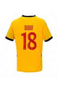 RC Lens Andy Diouf #18 Jalkapallovaatteet Kotipaita 2024-25 Lyhythihainen